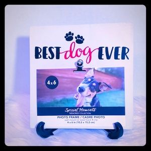Frame Best dog ever Wood Photo Picrure